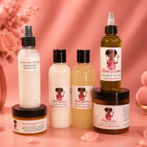 Abbie Marabou Kids Complete Hair Growth Care Bundle