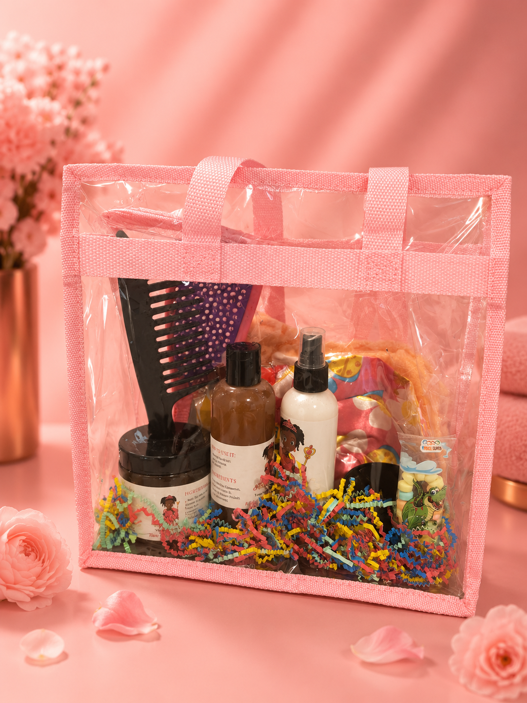 Abbie MARABOU Kids Complete Hair Care Set